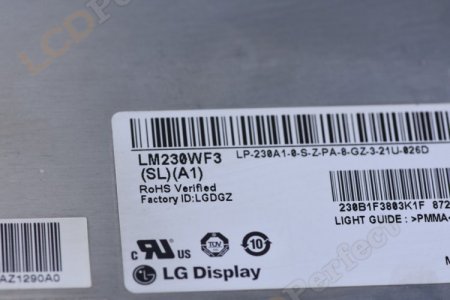 Original LM230WF3-SLA1 LG Screen Panel 23" 1920x1080 LM230WF3-SLA1 LCD Display