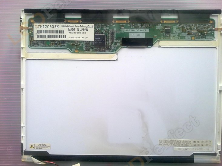 Original LTM12C505K Toshiba Screen Panel 12.1\" 1024x768 LTM12C505K LCD Display