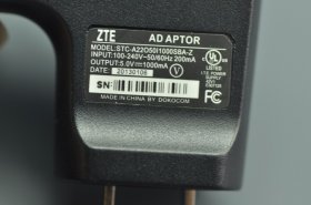 Original 5V 1000mA AC Adapter ZTE 5V 1A USB Wall Chager Power Supply US Plug