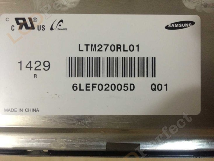Original LTM270RL01 SAMSUNG Screen Panel 27\" 5120x2880 LTM270RL01 LCD Display