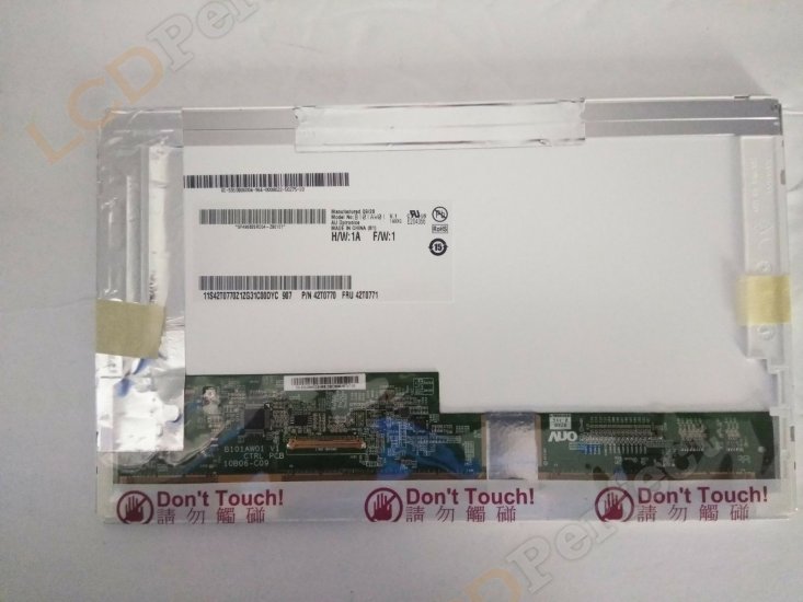 Original B101AW01 V1 AUO Screen Panel 10.1\" 1024*576 B101AW01 V1 LCD Display