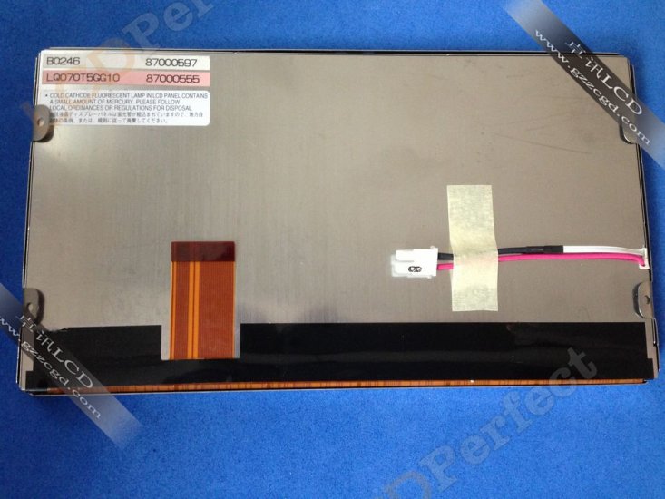 Original LQ070T5GG06 SHAPP Screen Panel 7.0\" 480x234 LQ070T5GG06 LCD Display