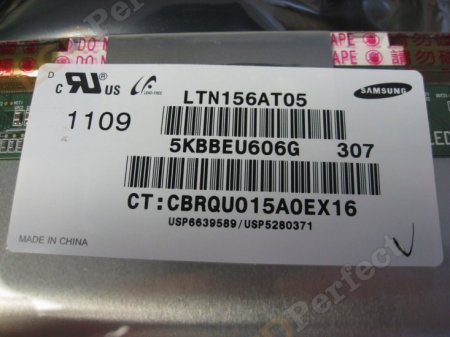 Original LTN156AT05-307 SAMSUNG Screen Panel 15.6" 1366x768 LTN156AT05-307 LCD Display