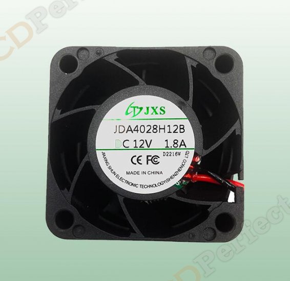 Original JDA4028H12B Cooling Fan DC 12V 22.8W 2-wires JDA4028H12B Fans
