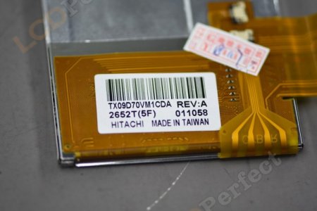 Original TX09D70VM1CDA Hitachi Screen Panel 3.5" 240x320 TX09D70VM1CDA LCD Display