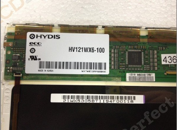 Original HV121WX6-100 HYDIS Screen Panel 12.1\" 1280x800 HV121WX6-100 1 LCD Display