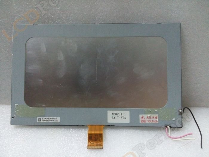Orignal Toshiba 8-Inch LTA080B820A LCD Display 480x234 Industrial Screen