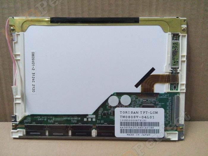Original TM080SV-04L01 TORISAN Screen Panel 8\" 800x600 TM080SV-04L01 LCD Display