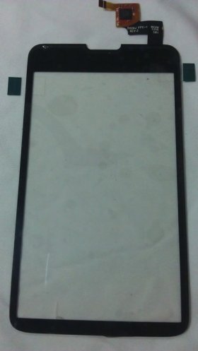 Original Touch Screen Panel Digitizer Handwritten Screen Panel Panel with front Cover Repair Replacement for ZTE U960