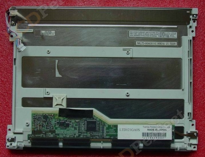 Original LTD121GA0S Toshiba Screen Panel 12.1\" 1024x768 LTD121GA0S LCD Display