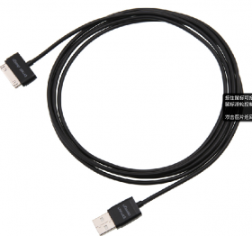 Black USB Charger Cable Data Sync 40 inches / 1.02m For iPhone iPod Nano Touch