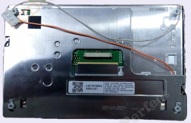 Original LQ070Y5DR04 SHARP Screen Panel 7.0\" 800x480 LQ070Y5DR04 LCD Display