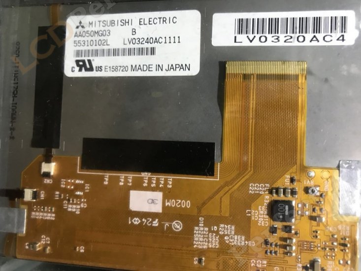 Orignal Mitsubishi 5.0-Inch AA050MG03 LCD Display 800×480 Industrial Screen