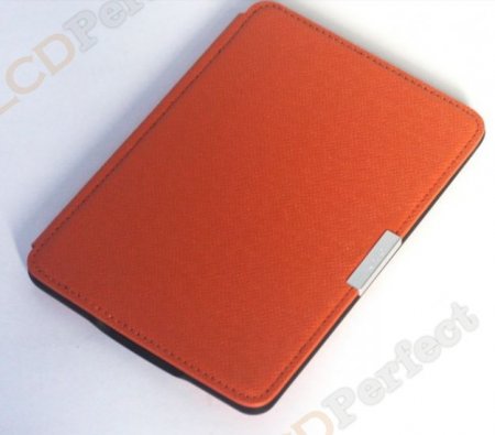 PU Leather Book Style Case Cover Magnetic Smart Buckle For Amazon kindle paperwhite