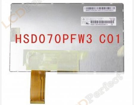 Original HSD070PFW3-A00 HannStar Screen Panel 7" 1024*600 HSD070PFW3-A00 LCD Display