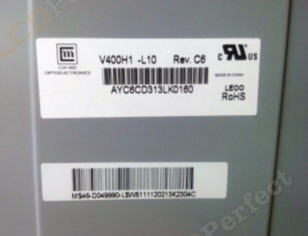 Original V400H1-L10 Innolux Screen Panel 40" 1920*1080 V400H1-L10 LCD Display