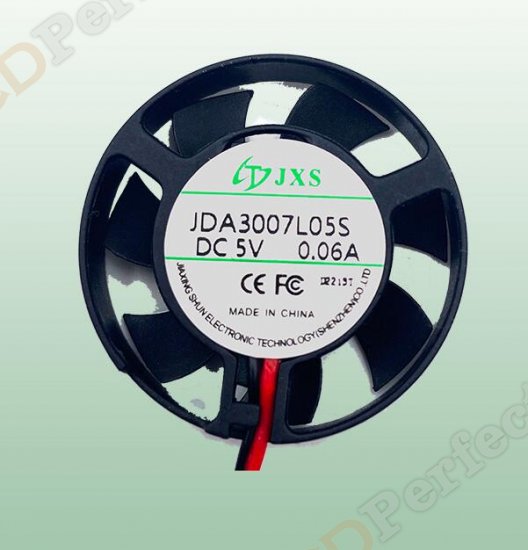 Original JDA3007L05S Cooling Fan DC 5V 0.25W 2-wires JDA3007L05S Fans