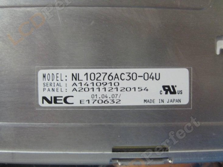 Original NL10276AC30-04U NEC Screen Panel 15\" 1024x768 NL10276AC30-04U LCD Display