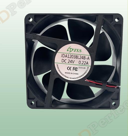Original JDA12038L24B-A Cooling Fan DC 24V 4.8W 2-wires JDA12038L24B-A Fans