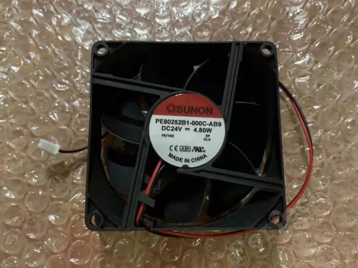 Original SUNON PE80252B1-000C-AB9 Cooling Fan DC 24V 4.8W 2-wires PE80252B1-000C-AB9 Fans