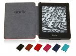 PU Leather Book Style Case Cover Magnetic Smart For Amazon kindle paperwhite