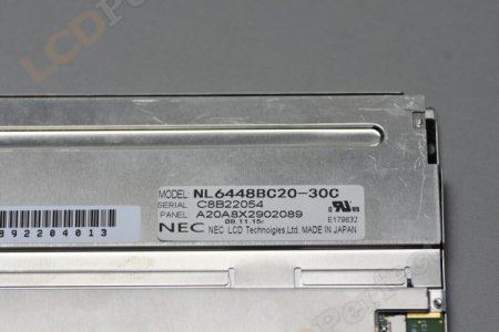 Original NL6448BC20-30C NEC Screen Panel 6.5" 640*480 NL6448BC20-30C LCD Display