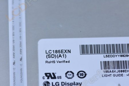 Original LC185EXN-SDA1 LG Screen Panel 18.5" 1366x768 LC185EXN-SDA1 LCD Display