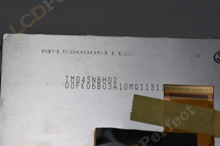 Original TM043NBH02 TIANMA Screen Panel 4.3" 480x272 TM043NBH02 LCD Display