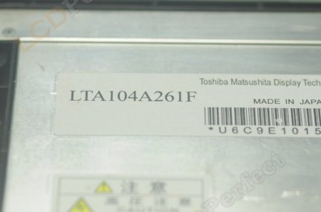 Original LTA104A261F Toshiba Screen Panel 10.4" 640x480 LTA104A261F LCD Display