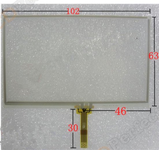 4.3 inch Touch Screen Panel 103x 63mm for Handwritten Screen Panel GPS PSP MP4 MP5
