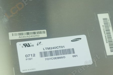 Original LTM240CT01 SAMSUNG Screen Panel 24" 1920x1200 LTM240CT01 LCD Display