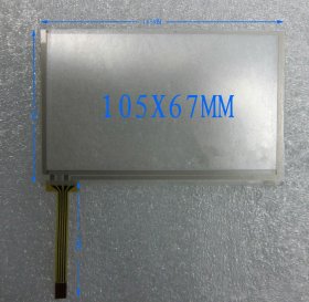 105mmx67mm Universal Touch Screen Panel 4.3 Inch Written Screen Panel for MP5 GPS Navigator