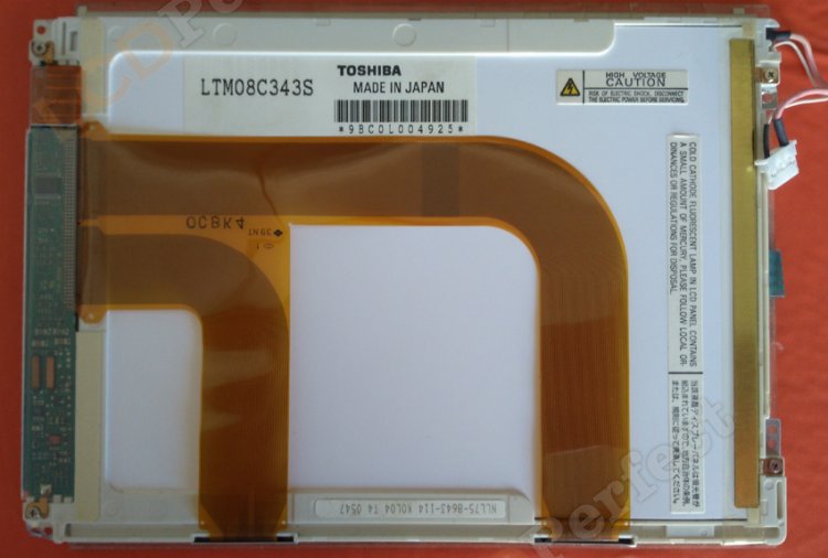 Original LTM08C343S Toshiba Screen Panel 8.4\"800x600 LTM08C343S LCD Display
