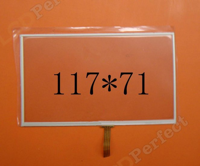 New 5 inch Touch Screen Panel Handwritten Screen Panel 117mmx71mm for GPS Navigator MP4 MP5