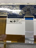 Original CLAA070LC0HCW CPT Screen Panel 7" 800*480 CLAA070LC0HCW LCD Display