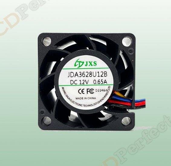 Original JDA3628U12B Cooling Fan DC 12V 8.5W 4-wires JDA3628U12B Fans