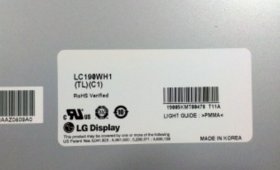 Original LC190WH1-TLC1 LG Screen Panel 18.5 1366*768 LC190WH1-TLC1 LCD Display