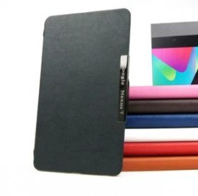 Magnetic Stand Leather Wake Up/Sleep Function Case Smart Cover For Google Nexus 7 Tablet