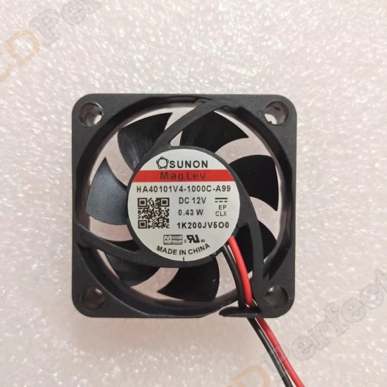 Original SUNON HA40101V4-1000C-A99 Cooling Fan DC 12V 0.038A 2-wires HA40101V4-1000C-A99 Fans
