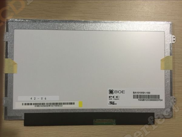 Original BA101WS1-100 BOE Screen Panel 10.1\" 1024x600 BA101WS1-100 LCD Display
