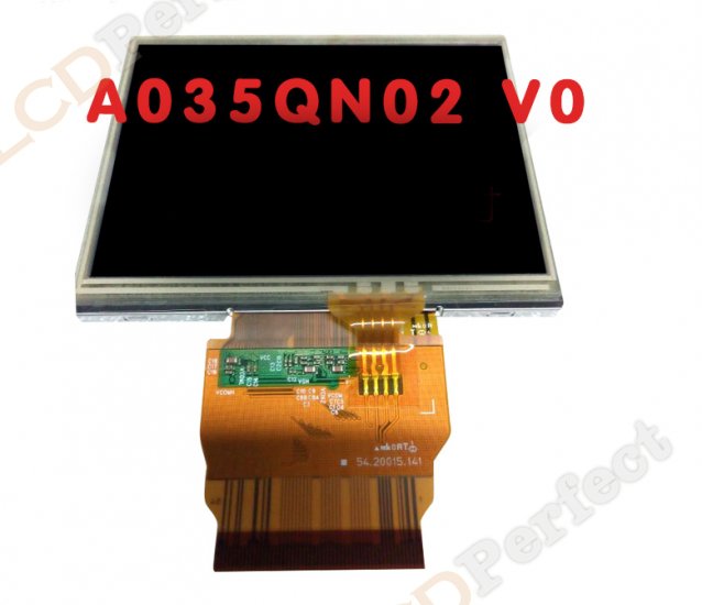 Original A035QN02 V0 AUO Screen Panel 3.5\" 320*240 A035QN02 V0 LCD Display