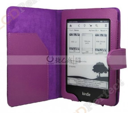 PU Leather Business Style Case Vover For Amazon Kindle paperwhite Can Carry Capacitance Pen