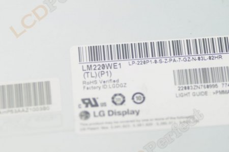 Original LM220WE1-TLP1 LG Screen Panel 22.0" 1680x1050 LM220WE1-TLP1 LCD Display