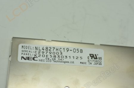 Original NL4827HC19-05B NEC Screen Panel 4.3" 480x272 NL4827HC19-05B LCD Display