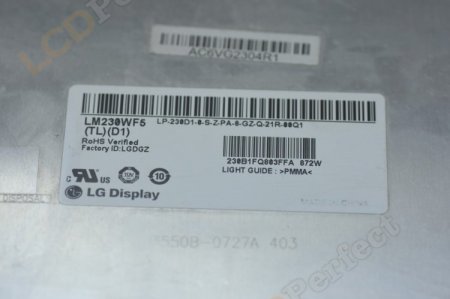 Original LG LM230WF5-TLD1 Screen Panel 23.0" 1920x1080 LM230WF5-TLD1 LCD Display