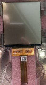Original H381DLN01.2 AUO Screen Panel 3.8" 1080x1200 H381DLN01.2 LCD Display