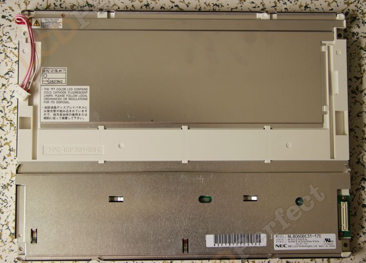 Original NL8060BC31-17E NEC Screen Panel 12.1\" 800x600 NL8060BC31-17E LCD Display