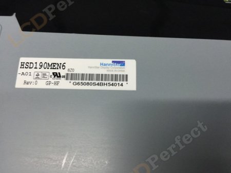 Original HSD190MEN6-A0119" 1280*1024 HannStar Screen Panel HSD190MEN6-A01 LCD Display