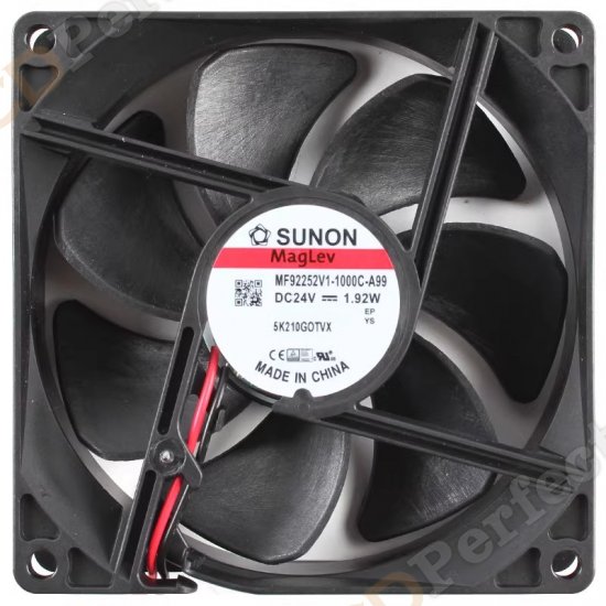 Original SUNON MF92252V1-1000C-A99 Cooling Fan DC 24V 1.92W 2-wires MF92252V1-1000C-A99 Fans