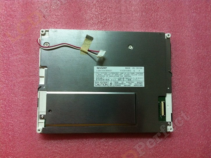 Original LQ075V3DG01 SHARP 7.5\" 640x480 LQ075V3DG01 LCD Display